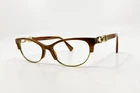 Coach Eyeglasses Frames Hc 5063 Kitty 5272 Brown Horn Gold 51-16-135 17311 Pre-owned. Price: $27.99.