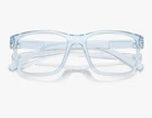 With Tags Armani Exchange AX3114 Eyeglasses Frames Shiny Transparent Blu G2U Pre-owned. Price: $16.50.