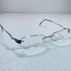 Stepper Eyeglasses Frame SI-9854 F092 Womens Silver Rimless 52-16-140 Pre-owned. Price: $34.99.