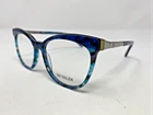 Valdi Dvo 8100 Col. 50 52-17-140 Blue Marble Full Rim Eyeglasses Frame KP45 New. Price: $98.00.