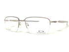 New Oakley Gauge 3.2 Blade OX5128-0254 Mens Pewter Half Rim Eyeglasses Frames. Price: $140.20.