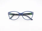Bvlgari Eyeglasses Frames Only, 4106-B-Q 5145, 54-17-140, Blue, Made In Italy Pre-owned. Price: $69.99.