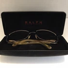 Ralph Lauren Brown Metal Rec Oval Frames & Case RA4023 104/13 56 16 125 Pre-owned. Price: $22.50.