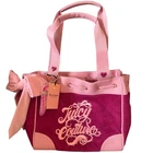 Juicy Couture Velvet Pink Day Dreamer Bow Ice Cream Charm Bag Shoulder Nwt New. Price: $76.00.