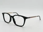 Gucci Men Frame Only GG0831OA 001 Black/gold Authentic Italy New. Price: $105.00.