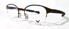 Ceo-v CV617 Eyewear 48-19-137 Green Half Rim Frame New Eyeglass. Price: $39.99.