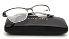 New Versace MOD.1218 1342 Black Gold Eyeglasses Frame 53-17-140MM B40MM Italy. Price: $134.99.