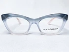 New Dolce & Gabbana DG3253 3059 Womens Blue Gradient Eyeglasses Frames 49/17 140. Price: $196.99.