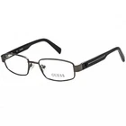 Guess Men's Eyeglasses Clear Demo Lens Gunmetal Rectangular Frame GU9101-3 J14 New. Price: $19.99.