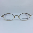 New Vintage Giorgio Armani 250 Eyeglasses Ga C. 743 Shiny Gold 48-20-140MM Unspecified. Price: $249.99.
