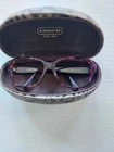 Coach Hc 6065 5288 Confetti Purple Sunglasses Frames 51-17 135 W/ Case Pre-owned. Price: $50.00.