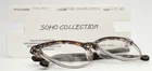 Soho Collection 1057 Tortoise Fade Crystal Purple Womens Eyeglasses 53-17-145 B New. Price: $34.99.