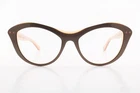 Rare Authentic Caroline Abram Cupido 81C 54MM Brown Pink Frames Glasses France New. Price: $295.00.