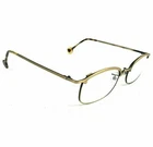 Vintage 1990'S L.a.eyeworks "akio" #442 Gold Round Modern Eyeglasses - Fast Ship New. Price: $29.99.