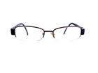 Valentino Brown Half Rim Oval Metal Frame Eyeglasses Italy 5724 52 16 130 Pre-owned. Price: $36.00.