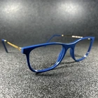 New Ray Ban Eyeglasses RB7244 8100 Glossy Blue / Gold 51-18-140 Nice Look!. Price: $49.95.