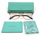 Tiffany & Co. TF1136 6007 53-16 140 Cat Rubedo Blue Black Eyeglasses + Case New. Price: $183.99.