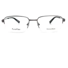Michael Ryen Eyeglasses Frames MRM-130 Silver Pureflex Half Rim 54-18-145 H16961 New. Price: $54.01.