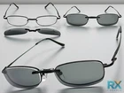 Mens Classy Elegant Optical Eye Glasses Stainless Steel Frame & Magnetic Clip On New. Price: $13.94.