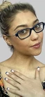 New Michael Kors MK823134 52MM Blue Women's Eyeglasses Frame 52-17-135. Price: $89.99.