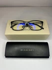 Burberry Eyeglasses Frames B2139 3001 Black Silver Rectangular 54-16-140 Pre-owned. Price: $74.99.