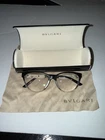 Bvlgari Eyeglasses Frames Only, 4154 5437, 54-16-140, Black/grey, Made In Italy Pre-owned. Price: $69.99.