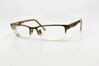 Ray-ban Rb 6196 2664 52-17-145 Brown/silver Half Rim Eyeglasses Frame 19153 Pre-owned. Price: $39.99.