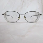 Cruz Eyeglasses Frame I-129 Men Gunmetal TITANIUM-100 Oval Full Rim 53-17-140 Pre-owned. Price: $26.99.