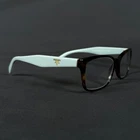 Prada VPR18T 53-16 2AU-101 140 Tortoise Eyeglasses Case Only Frame Pre-owned. Price: $85.00.