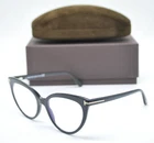 New Tom Ford Reading Glasses Tf 5674-B 001 54-17 140 Black Cateye Frames Readers. Price: $289.99.