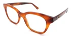 Gucci Eyeglasses Frames GG0349O 003 49-19-145 Havana Made In Italy New. Price: $137.50.