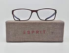 Esprit ET17447 Color 535 Crystal Brown Purple Eyeglasses Frame W/ Case 53-16-145 Pre-owned. Price: $40.99.