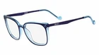 New Liu Jo Lj 2106 424 Matte Blue On Clear Eyeglasses 51/18/135. Price: $39.95.