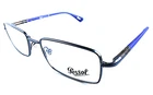 New Persol 2414-V 1057 55MM Gunmetal Rectangular Men's Eyeglasses Frame. Price: $189.99.