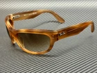 Ray Ban RB2289 140351 Striped Brown Mega Balorama Unisex 63 Mm Sunglasses New. Price: $194.00.