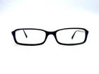 Prada Black Silver Rectangular Glasses Italy VPR17G 1AB 101 54 16 135 Pre-owned. Price: $87.50.
