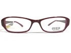Guess Eyeglasses Frames GU2203 Bu Red Purple Rectangular Cat 51-15-135 New. Price: $53.03.