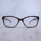 Tempo Eyeglasses Frame WP5103 Women's Brown Tortoise Full Rim Square 54-17-140 Pre-owned. Price: $35.99.