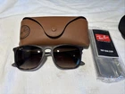 Ray Ban RB4187 Chris Sunglasses Brown-beige New. Price: $50.00.