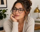Jean Lafont France Eyeglasses 8048-49 Size 49-20 Tortoise Blue Optical Frames Pre-owned. Price: $129.99.