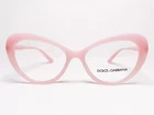 New Dolce & Gabbana DG3264 3098 Womens Eyeglasses Frames Pink Cat 52/16 140. Price: $179.99.