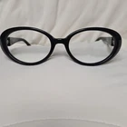 Brighton Casanova Women Oval Full Rim Plastic Eyeglasses Black SC823-135 Pre-owned. Price: $30.00.