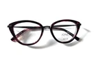 Jones New York J235 Purple Petite Woman Full Rim Eyeglasses Frame 49-16-135. Price: $37.95.