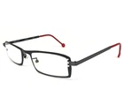 Vintage Eyeworks Eyeglasses Frames Gibbons 878 Black Grey Semi Rim 48-22-135 New. Price: $84.85.