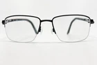 Nike 8141 001 Matte Black Gray Half Rim Eyeglasses Frames 55-17 140 Men Pre-owned. Price: $55.99.