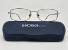 Luxottica LU1328 F203 Silver Rectangular Eyeglasses Frame W/ Flexhinge And Case Pre-owned. Price: $32.99.