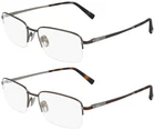 Zeiss Men's Titanium Semi-rimless Rectangle Eyeglass Frames ZS40009 Vietnam New. Price: $34.99.