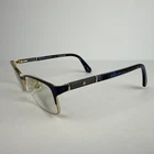 Kate Spade Laurianne Blue/gold Eyeglass U1F New York 54-16 140 Frames Only Pre-owned. Price: $21.47.