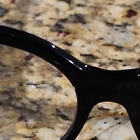 Swarovski Women Black Full Rim Plastic Eyeglasses Frames, Solid New. Price: $50.00.