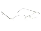 Donna Karan 8237 045 Silver Round Half Rimless Eyeglasses Frames 47-19 135 Japan New. Price: $39.99.